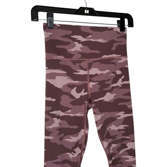 |EUC| ATHLETA Pink Camo Elation 7/8 Tight - Picture 3 of 9